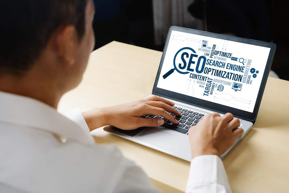 Office Desk and Monitor Setup